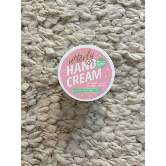 Milton & Drew Other - Milton & Drew England Hand Cream 3.38 fl oz White with Almond Oil